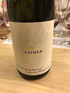 Fred Loimer Langenlois Loiserberg Riesling Kamptal Reserve