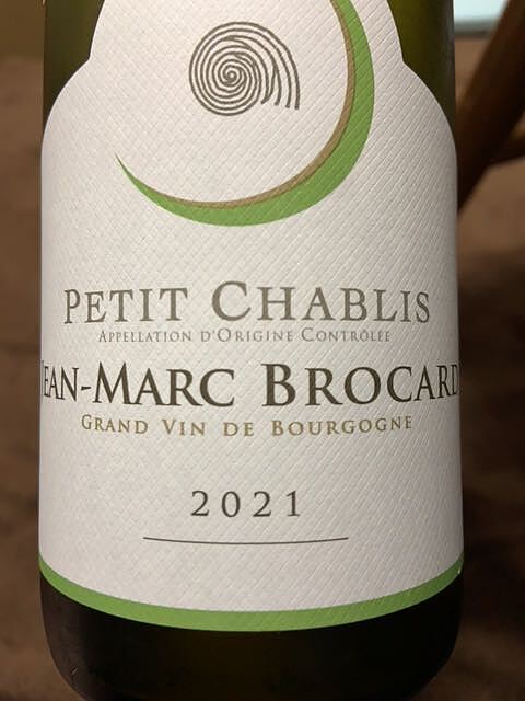 Jean Marc Brocard Petit Chablis(ジャン・マルク・ブロカール プティ・シャブリ)