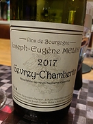 ジョセフ・ユジェンヌ・メリン ジュヴレ・シャンベルタン(2017)