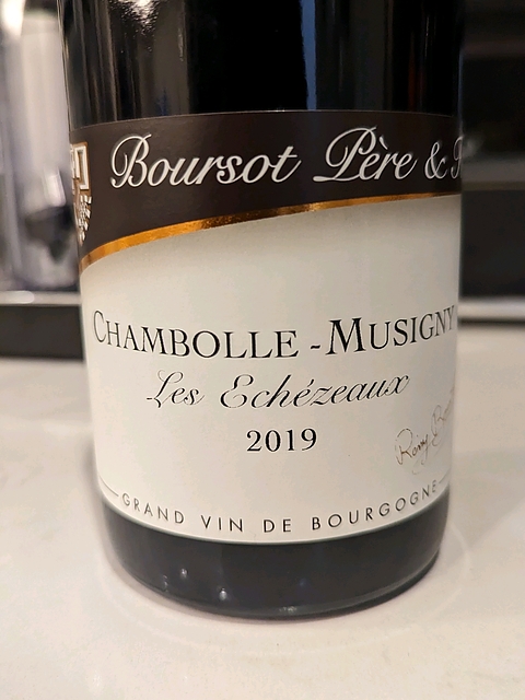 Boursot Père & Fils Chambolle Musigny Les Echézeaux