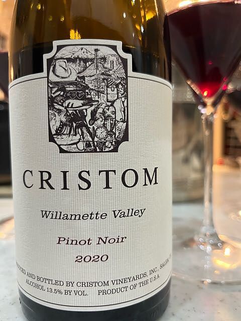 Cristom Pinot Noir Willamette Valley(クリストム ピノ・ノワール ウィラメット・ヴァレー)