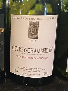 Dom. Laurent Père et Fils Gevrey Chambertin Clos Saint Pierre Monopole