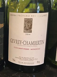 Dom. Laurent Père et Fils Gevrey Chambertin Clos Saint Pierre Monopole(ドメーヌ・ローラン・ペール・エ・フィス ジュヴレ・シャンベルタン クロ・サン・ピエール モノポール)