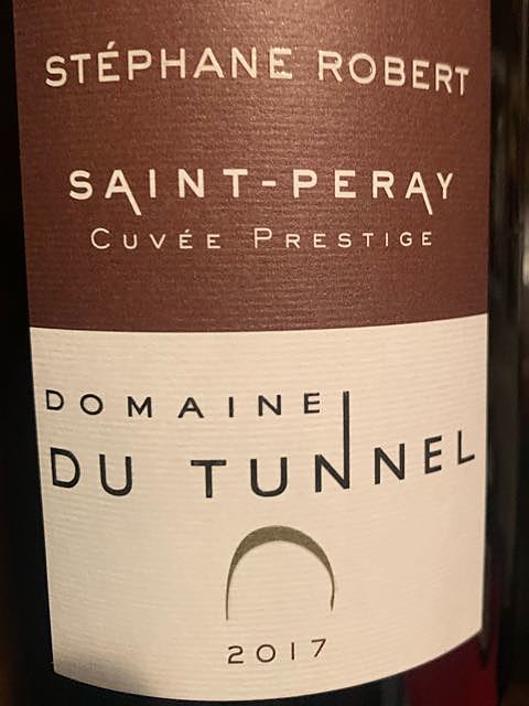 Dom. du Tunnel (Stéphane Robert) Saint Péray Cuvée Prestige