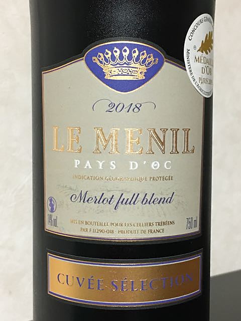 Le Ménil Merlot Cuvée Sélection