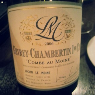 Lucien Le Moine Gevrey Chambertin 1er Cru Combe au Moine