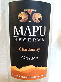 Mapu Reserva Chardonnay(マプ レゼルヴァ シャルドネ)