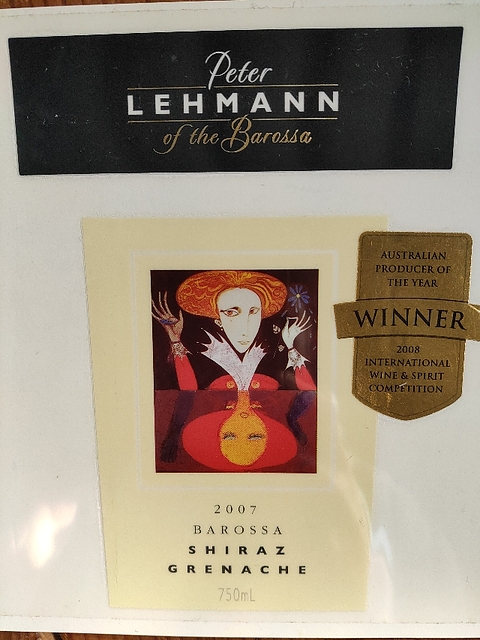 Peter Lehmann Barossa Shiraz Grenache