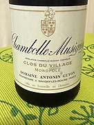 ドメーヌ・アントナン・ギヨン シャンボール・ミュジニー クロ・デュ・ヴィラージュ モノポール(2021)