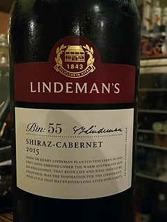 Lindeman's Bin 55 Shiraz Cabernet