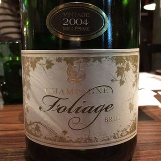 Champagne Foliage Brut Millésime