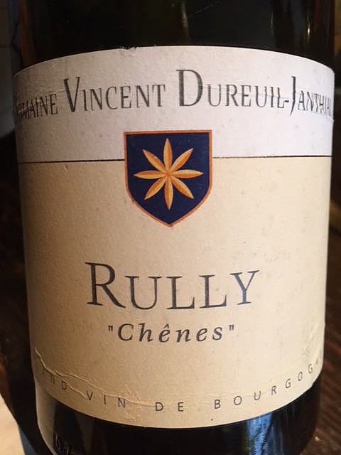 Dom. Vincent Dureuil Janthial Rully Chênes(ドメーヌ・ヴァンサン・デュルイユ・ジャンティアル リュリー シェーヌ)