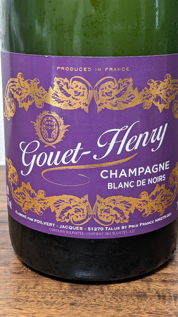 Gouet Henry Blanc de Noir(グーウェ・アンリ ブラン・ド