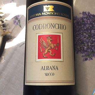 Fattoria Monticino Rosso Codronchio Albana di Romagna(ファットリア・モンティチーノ・ロッソ コドゥロンキォ アルバーナ・ディ・ロマーニャ)