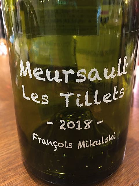 François Mikulski Meursault Les Tillets