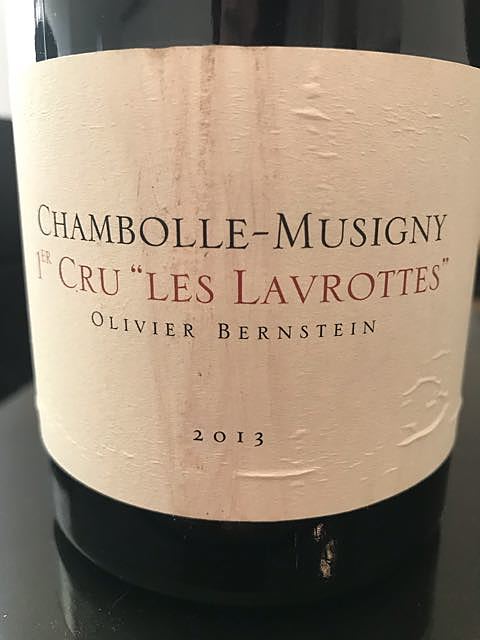 Olivier Bernstein Chambolle Musigny 1er Cru Les Lavrottes