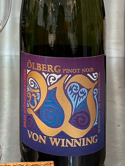 Von Winning Konigsbacher Ölberg Pinot Noir