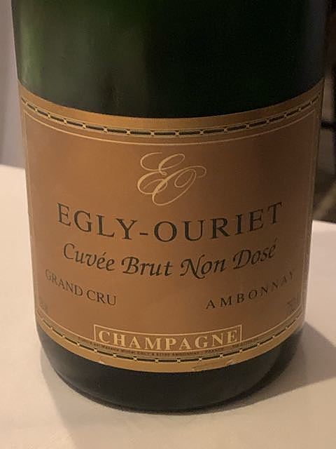 Egly Ouriet Cuvée Brut Non Dosé(エグリ・ウーリエ キュヴェ・ブリュット ノン・ドセ)