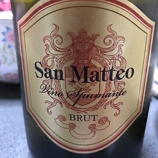 San Matteo Vino Spumante Brut(サン・マテオ ヴィノ・スプマンテ ブリュット)