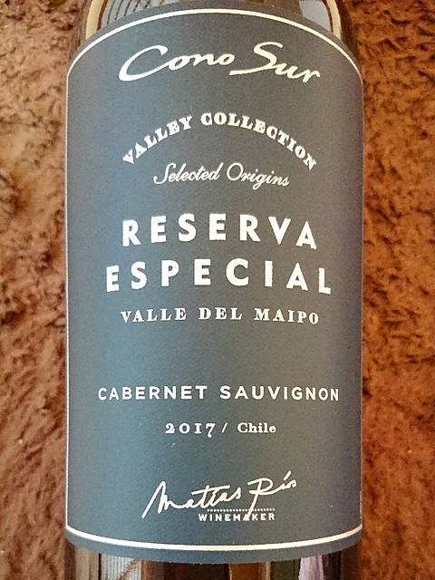 Cono Sur Reserva Especial Valley Collection Cabernet Sauvignon(コノ・スル レゼルバ・エスペシャル ヴァレー・コレクション カベルネ・ソーヴィニヨン)