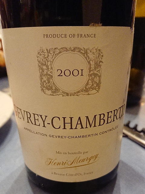 Henri Gevrey Chambertin(アンリ ジュヴレ・シャンベルタン)