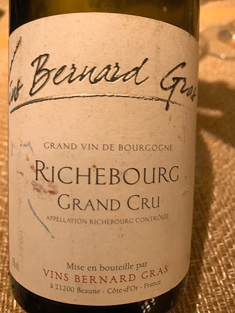 VBG Vins Bernard Gras Richebourg Grand Cru