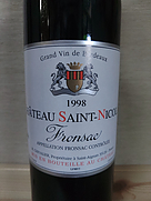Ch. Saint Nicolas Fronsac(1998)