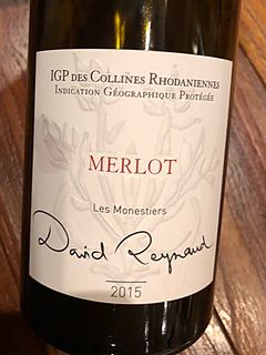 David Reynaud Merlot Les Monestiers(デヴィッド・レイノー メルロ レ・モネスティエール)