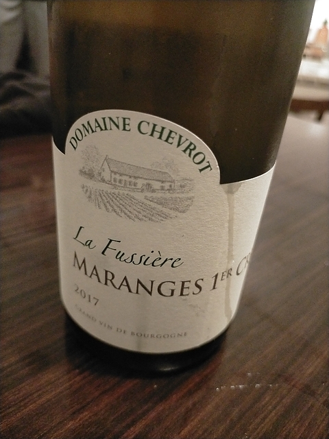 Dom. Chevrot Maranges 1er Cru La Fussière Blanc
