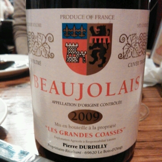 Pierre Durdilly Beaujolais Les Grandes Coasses