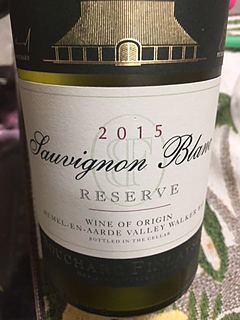Bouchard Finlayson Sauvignon Blanc Reserve 2015