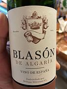 Blason de Algaria Tinto