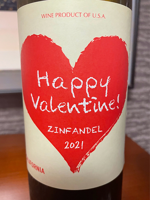 Happy Valentine! Zinfandel 2021(ハッピー・バレンタイン ジンファンデル)