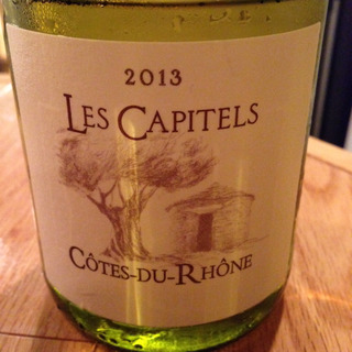 Les Capitels Côtes du Rhône Blanc(レ カピテル、コートデュローヌ ブラン)