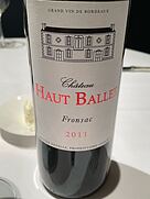 Ch. Haut Ballet Fronsac(2011)