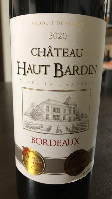 Ch. Haut Bardin Cuvée de la Chapelle