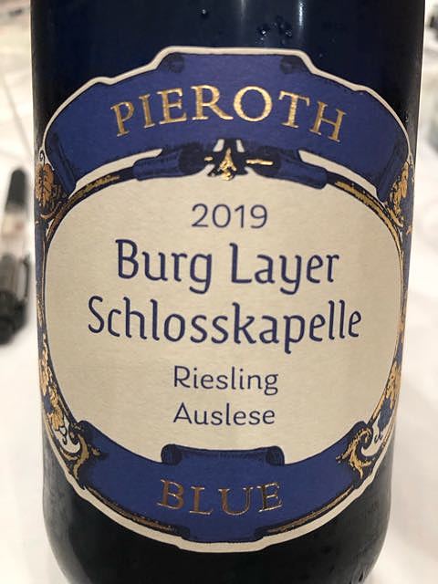 Pieroth Blue Burg Layer Schlosskapelle Riesling Auslese(ピーロート・ブルー ブルク・ライヤー・シュロスカペレ リースリング アウスレーゼ)