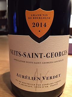 Aurélien Verdet Nuits Saint Georges