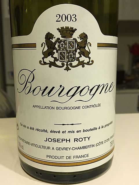 Dom. Joseph Roty Bourgogne Blanc