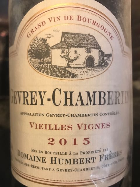 Dom. Humbert Frères Gevrey Chambertin Vieilles | Vinica 無料