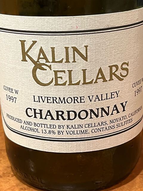 Kalin Cellars Chardonnay Cuvée W(カリン・セラーズ シャルドネ)