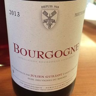 Clos des Vignes du Maynes (Julien Guillot) Bourgogne Rouge(クロ・デ・ヴィーニュ・デュ・メイヌ （ジュリアン・グイヨ） ブルゴーニュ ルージュ)