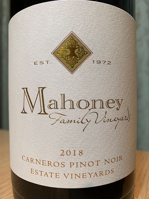 Mahoney Vineyards Pinot Noir Estate Vineyards(マホニー・ヴィンヤーズ ピノ・ノワール エステート・ヴィンヤーズ)