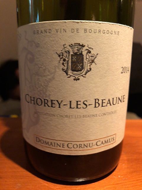 Dom. Cornu Camus Chorey Les Beaune Rouge