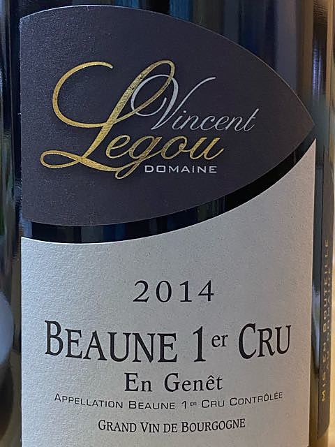Vincent Legou Beaune 1er Cru En Genêt