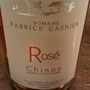 Fabrice Gasnier Chinon Rosé