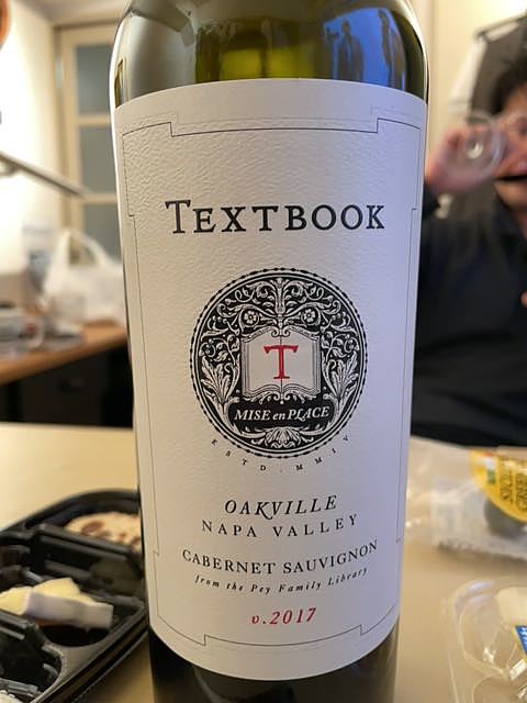Textbook Cabernet Sauvignon Mise en place 2017(テキストブック カベルネ・ソーヴィニヨン ミゾン・プラス)