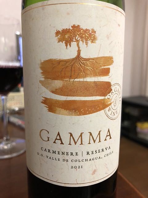 Gamma Organic Carmenere Reserva(ガンマ オーガニック カルメネール レゼルヴァ)