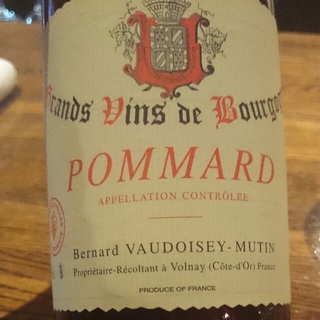 Dom. Bernard Vaudoisey Mutin Pommard