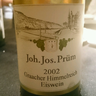 Joh. Jos. Prüm Graacher Himmelreich Eiswein(ヨハン・ヨゼフ・プリュム グラーヒャー ヒンメルライヒ アイスヴァイン)